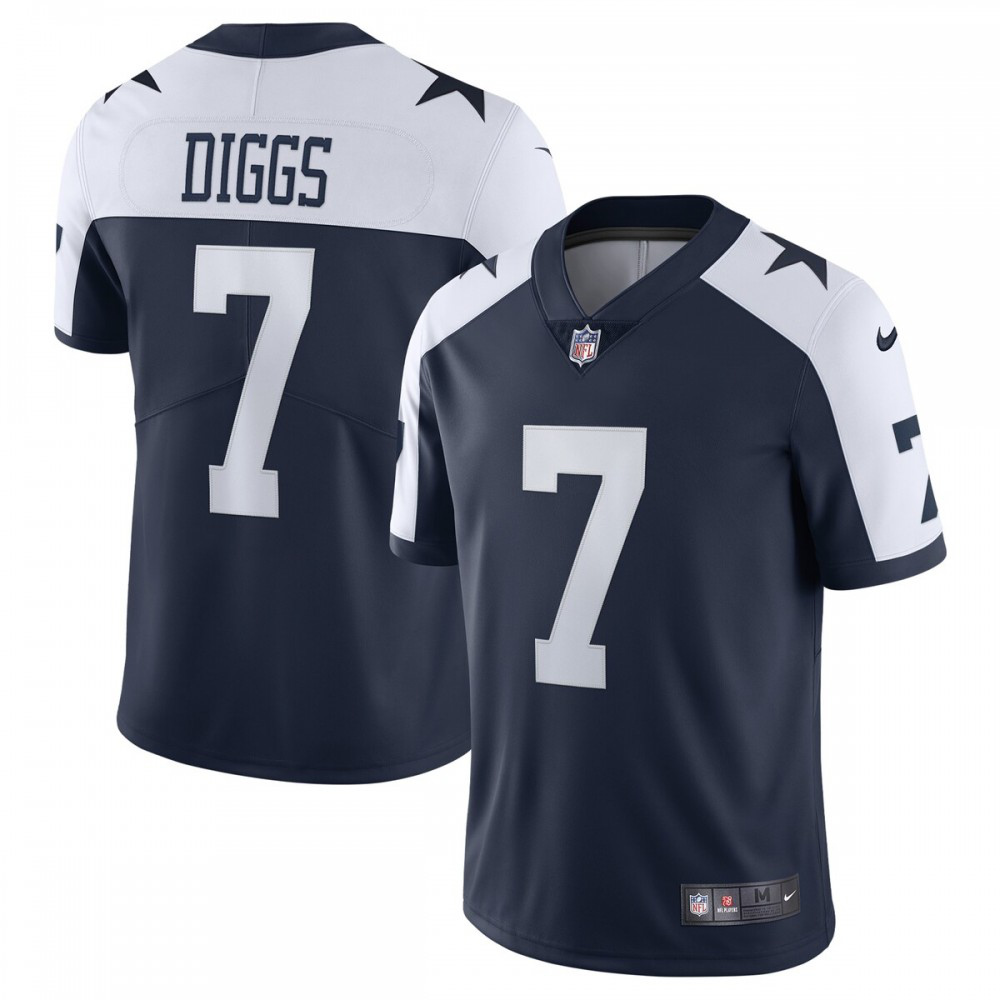 Trevon Diggs Dallas Cowboys Nike Alternate Vapor Limited Jersey - Navy-GridironStore
